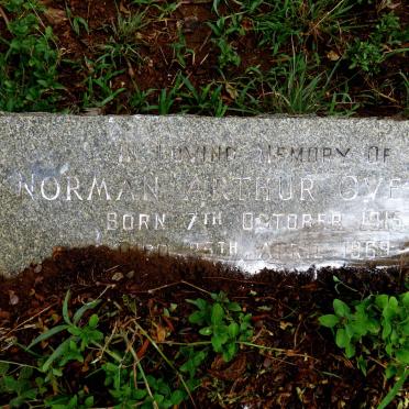 OVENDE Norman Arthur 1915-1969