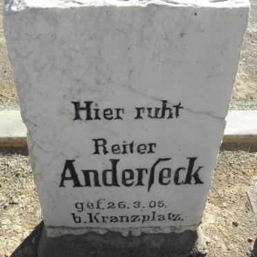 ANDERSSECK  -1905