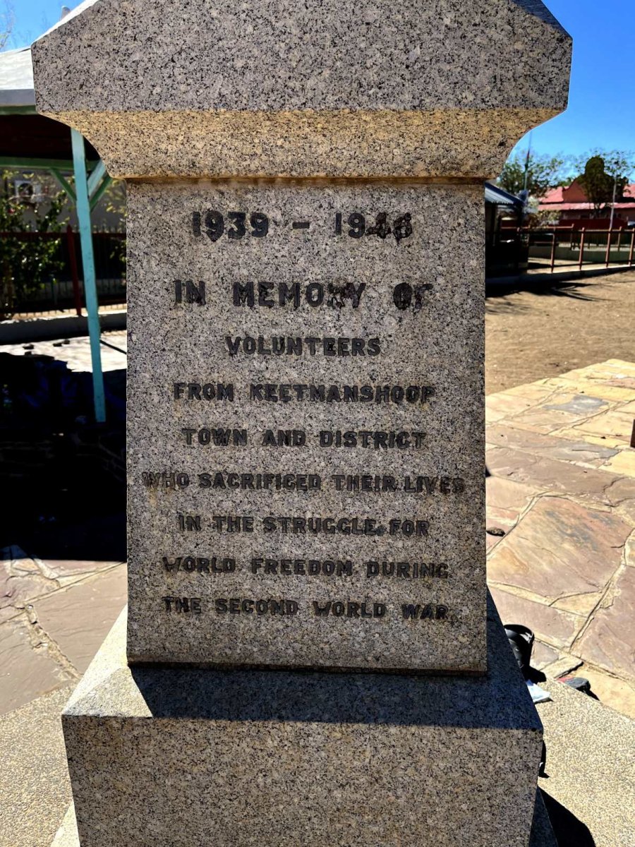 2. WWII Plaque