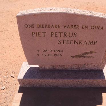 STEENKAMP Piet Petrus 1894-1966