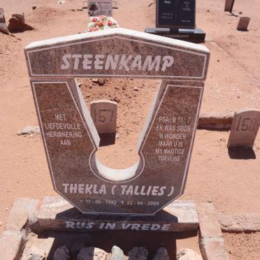 STEENKAMP Thekla 1943-2005