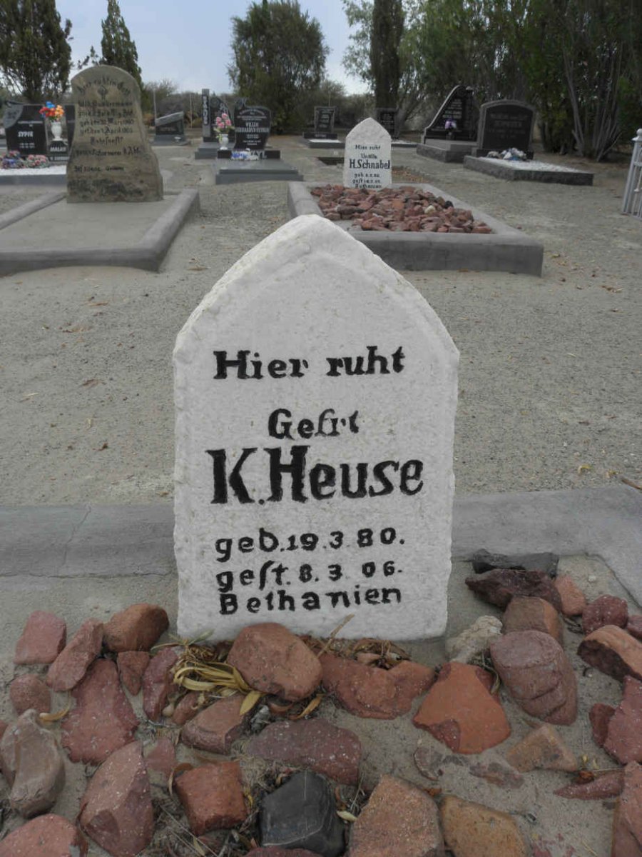 HEUSE K. 1880-1906