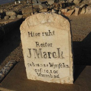 MAREK J. 1883-1906