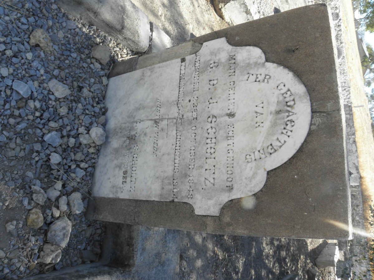 SCHOLTZ G.D.J. 1848-1904