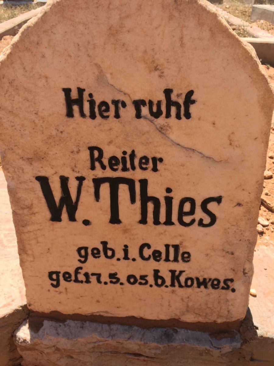 THIES W. -1905