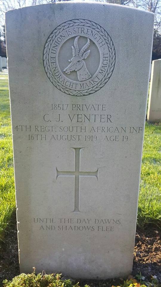 VENTER C.J. -1919