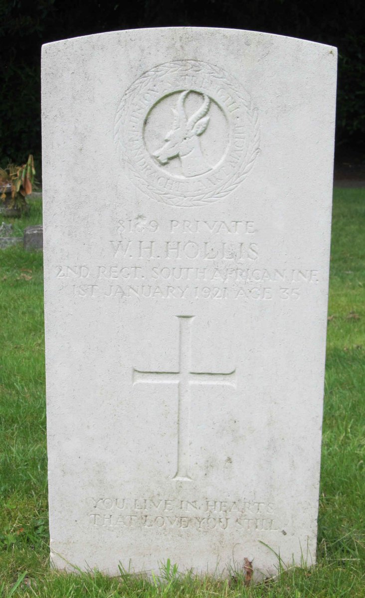 HOLLIS W.H. -1921