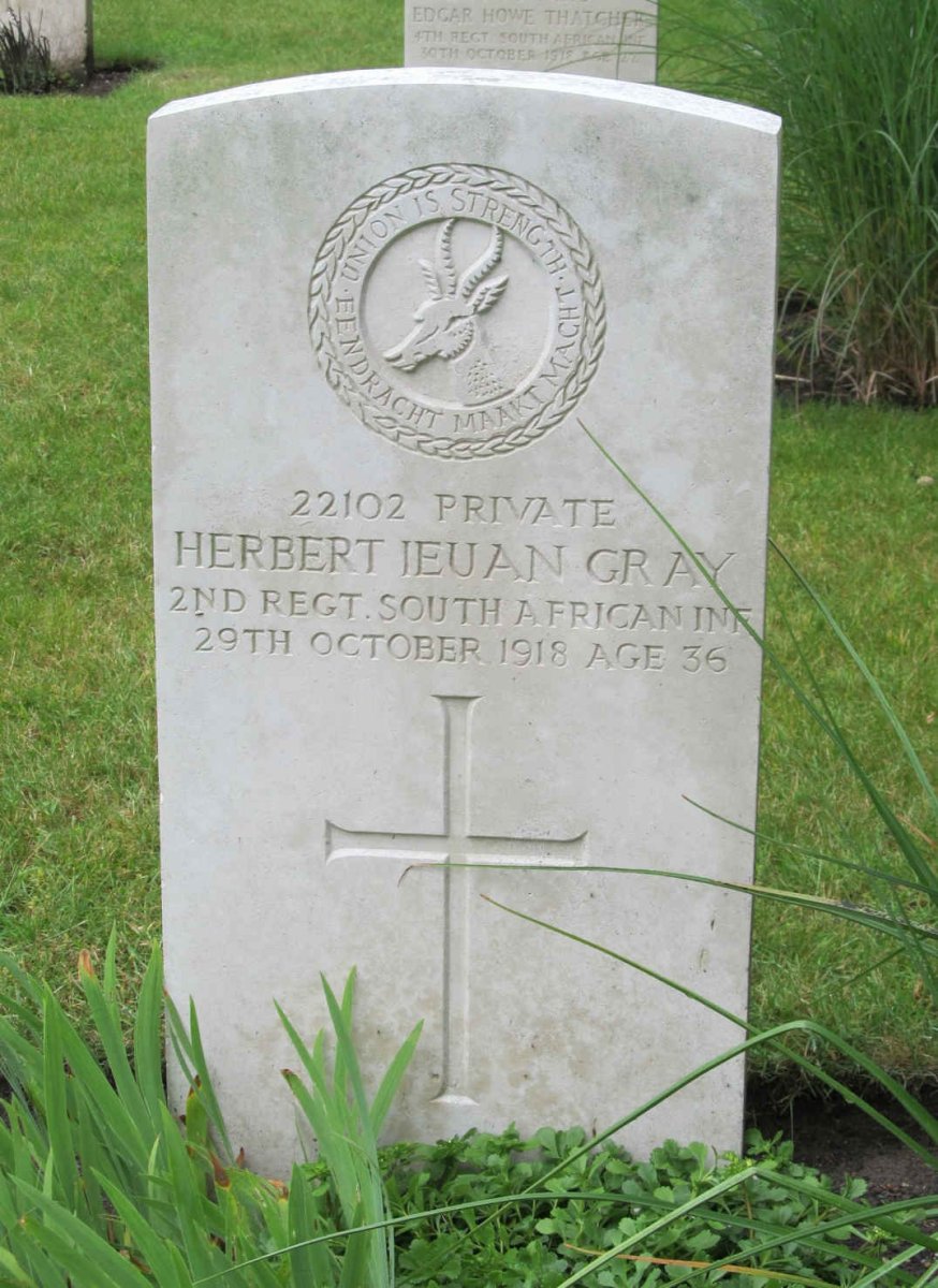 GRAY Herbert Ieuan -1918