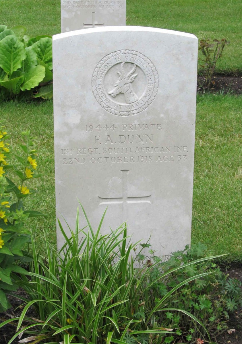DUNN F.A. -1918