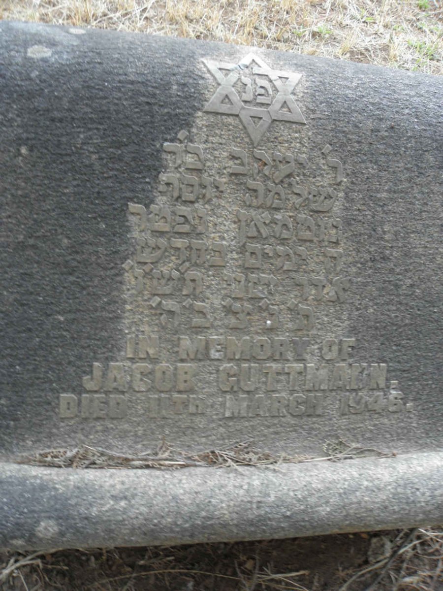 GUTTMANN Jacob -1946