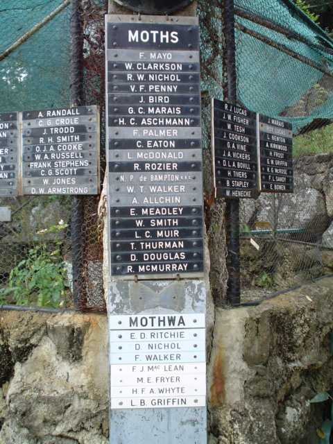 14. MOTHS List
