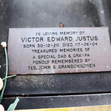 JUSTUS Victor Edward ??20-??04