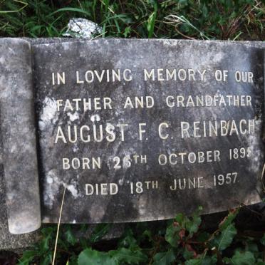 REINBACH August F.C. 1895-1957