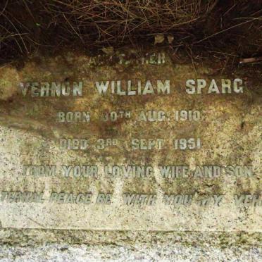 SPARG Vernon William 1910-1951
