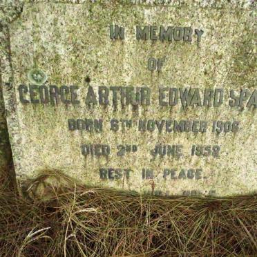 SPARG George Arthur Edward 1906-1958