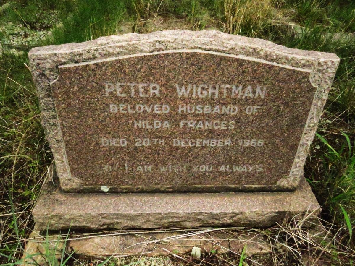 WIGHTMAN Peter -1966