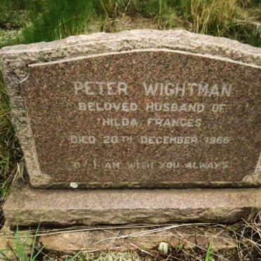 WIGHTMAN Peter -1966