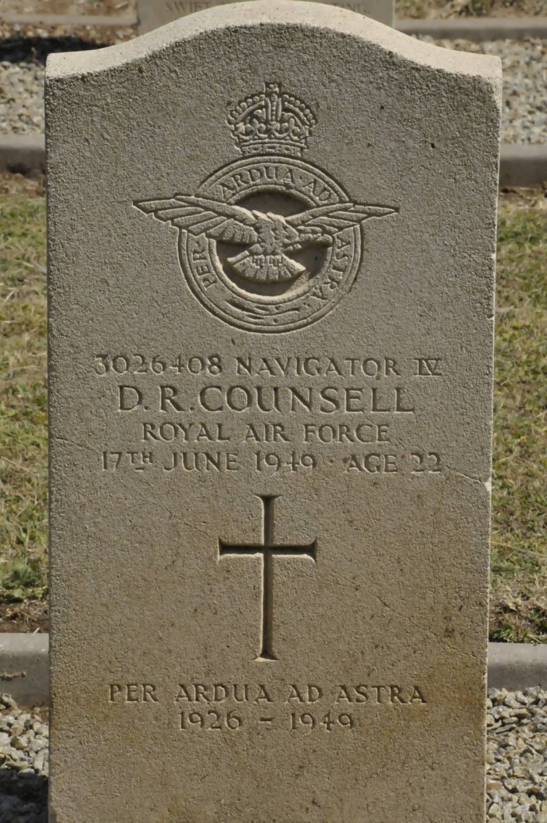 COUNSELL D.R. -1949 