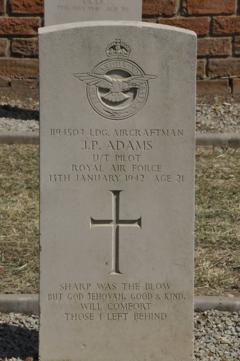 ADAMS J.P. -1942